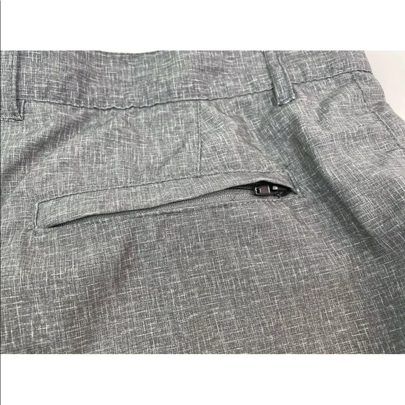 APT 9 ~MAN GOLF SHORTS~GEL WAISTBAND~QUICK DRY~GRAY ~36 - Picture 2 of 12